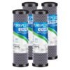 1 Micron 2.5" x 10" Whole House CTO Carbon Water Filter Cartridge Replacement for Under Sink Water Filter System, Dupont WFPFC8002, WFPFC9001, FXWTC, SCWH-5, WHEF-WHWC,...