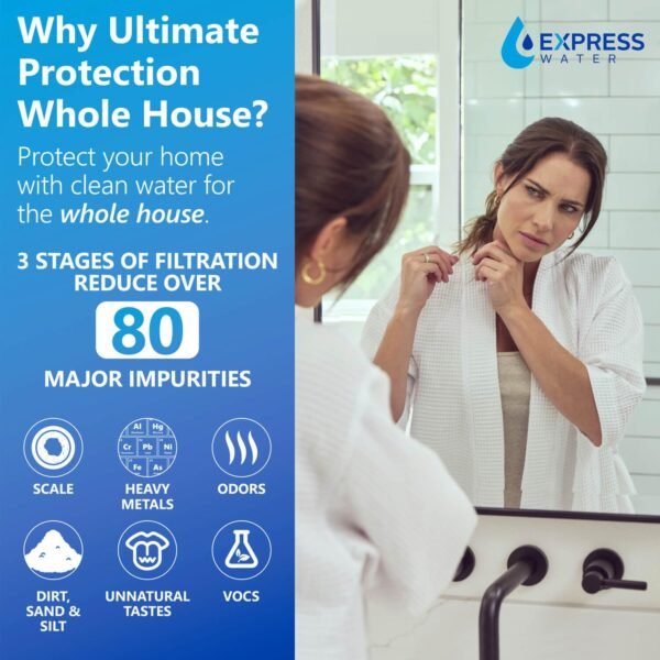 Express Water WH300SCKP Whole House Water Filter System Review Heavy Metal Removal and Anti-Scale Protection