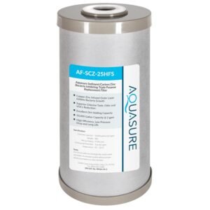 Fortitude V2 Series Sediment/Carbon/Zinc Bacteria Inhibiting Triple Purpose Replacement Filter - Standard (Sediment/Carbon/Zinc, Standard)