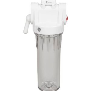 GE GXWH20T Whole House Water Filtration System | Reduce Sediment, Rust & More | Install Kit & Accessories Included | Filter Not Included | Replace Filter (FXWTC, FXUSC, FXWPC,...