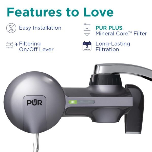 PUR Faucet Mount Water Filtration System PFM350V Review Best Lead Reducing Filter