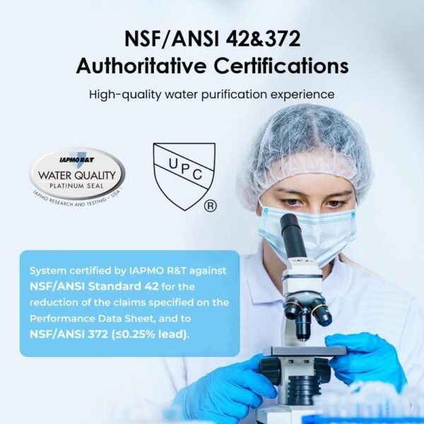 Waterdrop WD-CTF-01 Countertop Water Filter Review Reducing Chlorine and Heavy Metals