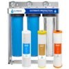 Whole House Water Filter System| ULTIMATE PROTECTION | 3 Stage Water Purifier Whole Home, Top-Tier Heavy Metal + Anti-Scale Filters, High Reduction in Scale, Chloramine,...